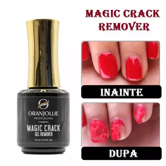 Magic Crack Gel Remover - Solutie de indepartat oja semi