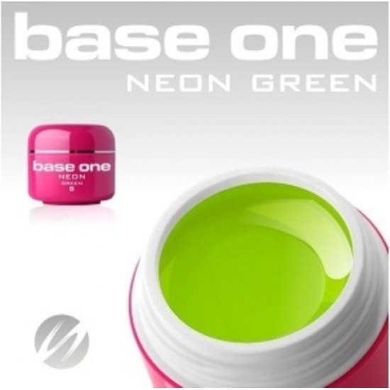 Gel Color Neon Green Base One - 5ml