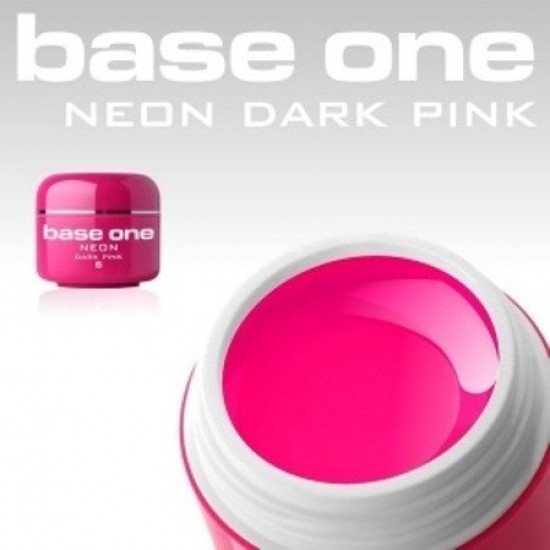 Gel Color Neon Dark Pink Base One - 5ml