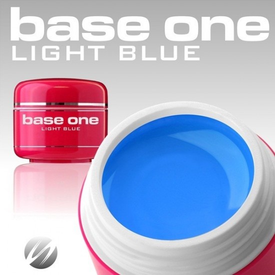 Gel Color Albastru Deschis Base One - 5ml