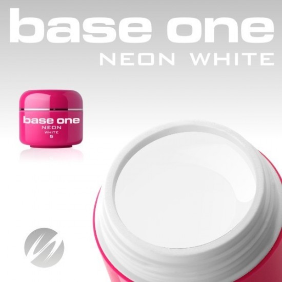 Gel Color Neon White Base One - 5ml