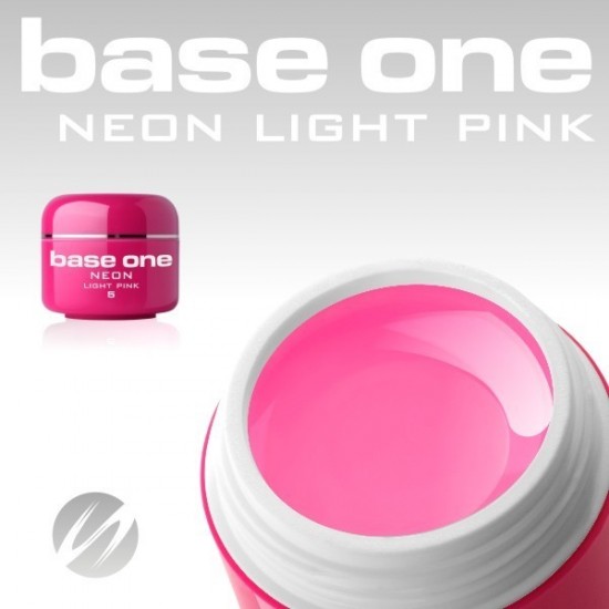 Gel Color Neon Light Pink Base One - 5ml