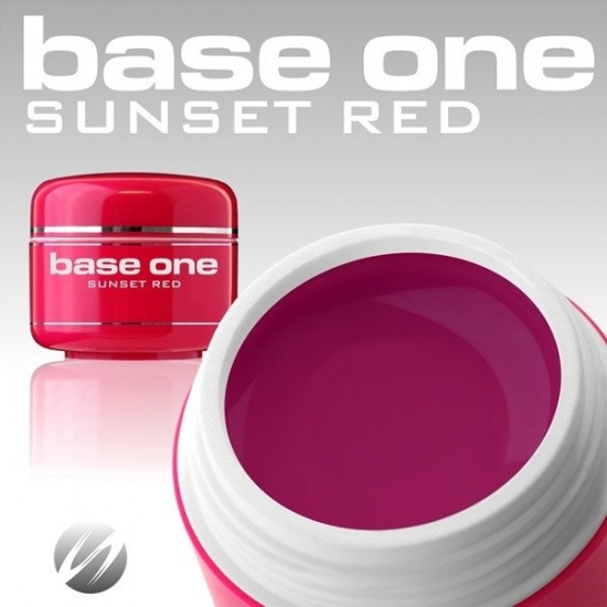 Gel Color Sunset Red Base One - 5ml