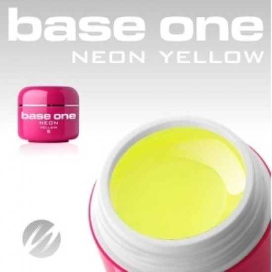 Gel Color Neon Yellow Base One - 5ml