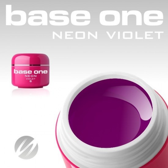 Gel Color Neon Violet Base One - 5ml