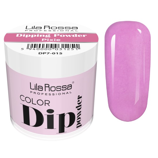 Dipping powder color, Lila Rossa, 7 g, 015 pixie