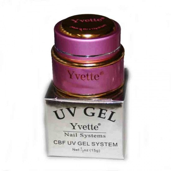Gel UV 3in1 Yvette White (Alb) - 30 ml